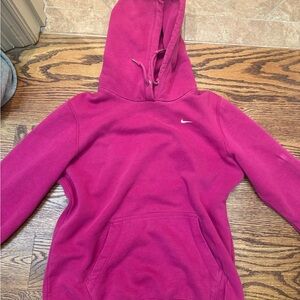 Magenta nike hoodie